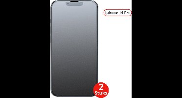 Livano Telefoon Glasplaatje - Beschermglas - Glaasje - Screen Protector - Screenprotector - Extra Sterk - Shockproof - Premium Protection - Geschikt Voor Iphone 14 Pro