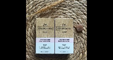 DUOPACK - Wella Color Charm T27 - Medium Beige Blonde - NIEUWE VERPAKKING -Wella Toner - Haar toner - Beige Toner - Anti Yellow - Anti Geel