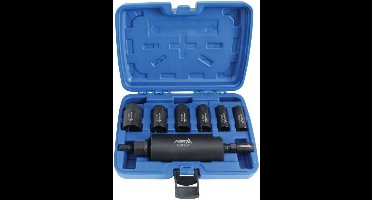 Universele aandrijfas trekker set - 7 dellig - Naaf montage gereedschap - ASTA