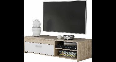 Tv-meubel PILVI PCOT11-Q45F Wit Hout