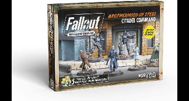 Fallout: Wasteland Warfare - Brotherhood of Steel: Citadel Command - Uitbreiding - Modiphius Entertainment - Ongeschilderd