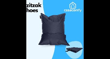 Casacomfy Zitzakhoes,Stoffen,Bekleding,Zonder Vulling,100x100,Donker Blauw,Volwassenen & Kinderen