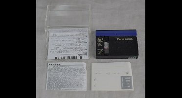 Panasonic MiniDV 60 minuten DVM60 | Premium Mini DV Tape
