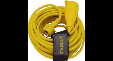Stanley Verlengsnoer 10 meter - 3x1.5mm² (Type E) - IP44