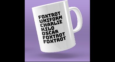 Mok - Foxtrot Uniform Charlie (Wit)