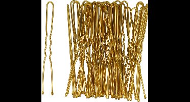 Haarsoires Styling Tool Haardotspelden – 5 cm – Metalen Haarpinnen – Goud – Set van 40 - Knotspelden voor Opsteekkapsels & Knot - Opsteekspelden - Sierpinnen voor Opsteekkapsels - Hair Pins