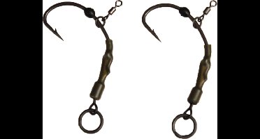 PB Products - Ready Ronnie Rigs - Karper onderlijnen - 2 stuks - Maat 6