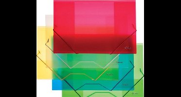 Centrum 12 Elastiek mappen pp 3 ass.verp.