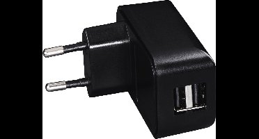 Hama USB oplader 2.1A 2x usb aansluiting
