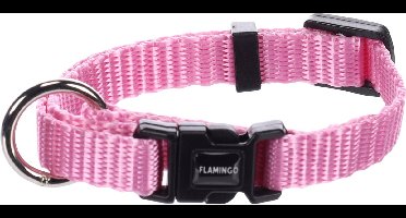 Hond Halsband Ziggi Roze XXS 15-25cm 10mm