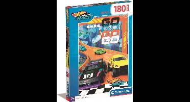 Clementoni - Kinderpuzzel - 180 Stukjes - Hot Wheels - Puzzel Vanaf 7 Jaar