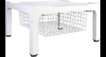 Nedco - Wasmachine verhoger met draadmand - Heavy bold - maximale belasting 200Kg