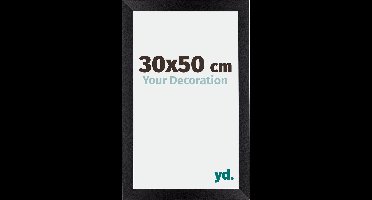Your Decoration - Fotolijst 30x50 cm - MDF - Zwart Mat - Mura
