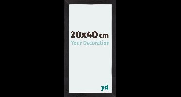 Your Decoration - Fotolijst 20x40 cm - MDF - Zwart Houtnerf - Mura