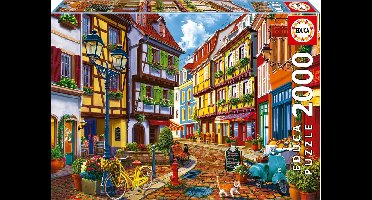 Educa - Stralende Straatpuzzel - 2000 stuks - Sinterklaas Cadeautjes