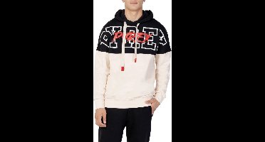 Pyrex Hoodie Twotone Design - White Sweatshirts