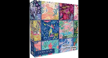 Gibsons - Zodiac Jungle (door Emma Frances Grant) - 1000 stukjes 49×68cm (b×h) - Legpuzzel voor volwassenen