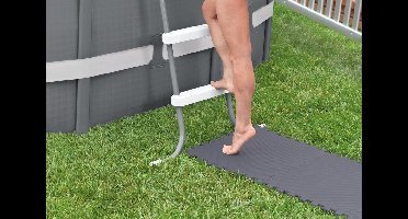 Intex grijze zwembadtegels 29084 6m² - 24 tegels van 50x50 cm (=6m²) - Dikte vloertegels 5MM