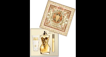 Jean Paul Gaultier Divine Giftset - 100 ml eau de parfum spray + Body lotion 75 ml + 10 ml eau de parfum spray - cadeauset voor dames