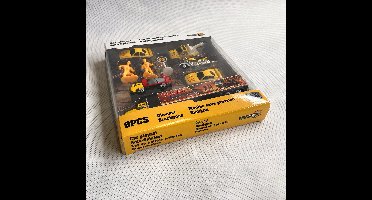 Gearbox - car playset geel - autospeelset