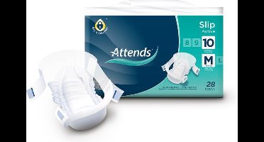 Attends Slip Air Comfort 10 Medium - 1 paquet de 26 protections