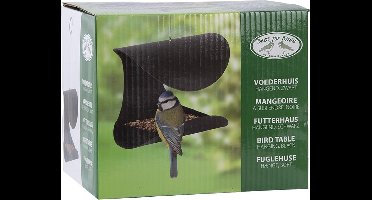 Esschert Design Voederhuis hangend L - Zwart