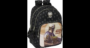 Safta Dubbele The Mandalorian Dit Is De Weg Rugzak Zwart