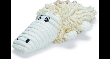 Beeztees hondenspeelgoed krokodil jort beige 32cm