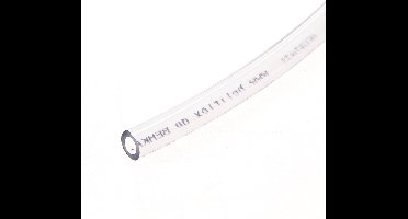 Slang PVC 6 x 10 transparant 50m