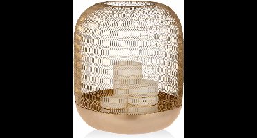 Windlicht Oly 42cm goud