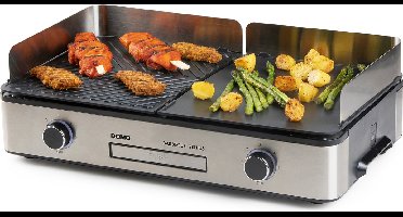 DOMO Barbecue Genius - 2 temperatuurzones - 2400 W