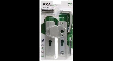 AXA Veiligheidsbeslag kortschild (Curve) Aluminium S-Knop PC55 SKG***