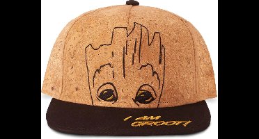 Marvel Guardians Of The Galaxy - Groot Snapback Pet - Bruin/Zwart