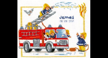 borduurpakket 45.601 brandweer, geboorte