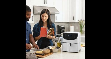 Cosori CP158-AF-RXW Airfryer – 5.5 l – 1700 W – Anti-aanbaklaag – BPA-vrij – Met display – Timerfunctie – Oververhittingsbeveiliging