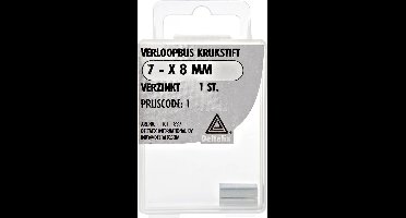 Deltafix verloopbus krukstift verzinkt 7 - x 8 mm 1 st.