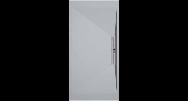 Sanifun douchebak Stone Side Gray 7035 Smooth 1400 x 800 S