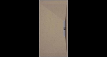 Sanifun douchebak Stone Side Moka Slate 1300 x 800 S