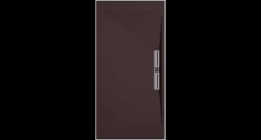 Sanifun douchebak Stone Side Chocolate Smooth 1400 x 800 S