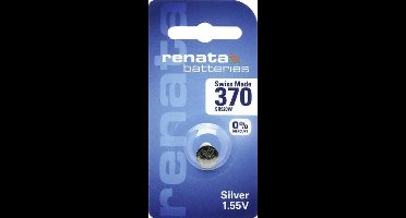 Renata 370 SR920W Horloge Zilveroxide 10 stuks