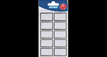 Stylex - Diepvriesetiketten Wit - 24x37 mm - 50 Stuks