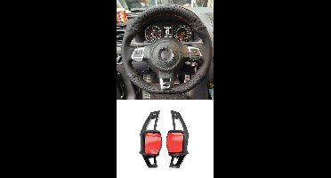 Black Flipper Paddle Flippers Schakel F1 Stuur Stuurwiel Geschikt Voor Vw Scirocco DSG TSI TDI R R20 Line