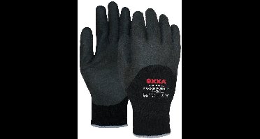 M-Safe Maxx-Grip Winter 47-280 handschoen L/9 M-Safe - Zwart - latex - Gebreid manchet - EN 388:2016