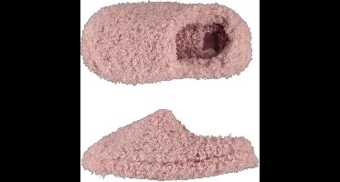 Apollo - Pantoffels kinderen - Teddy - Roze - Maat 25/26 - Pantoffels meisjes - Pantoffels jongens