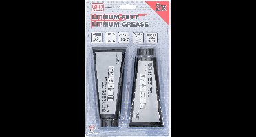 Vet (2 tubes) voor vetspuit mini (BGS  9311), BGS 9312