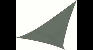 Perel Schaduwdoek, waterafstotend, 5 x 5 x 5 m, 160 g/m², polyester, driehoek, groengrijs