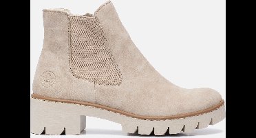 Rieker Chelsea boots beige Synthetisch 182202 - Dames - Maat 41