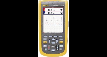 Fluke 123B/EU Handoscilloscoop 20 MHz 2-kanaals 4 kSa/s Multimeterfuncties 1 stuk(s)