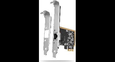 AXAGON PCEE-GRF PCI-Express Gigabit Ethernet Realtek 8111F + LP *PCIEM *RJ45F