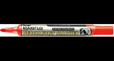 Permanente markeerstift Pentel NLF50 Rood 12 Stuks
